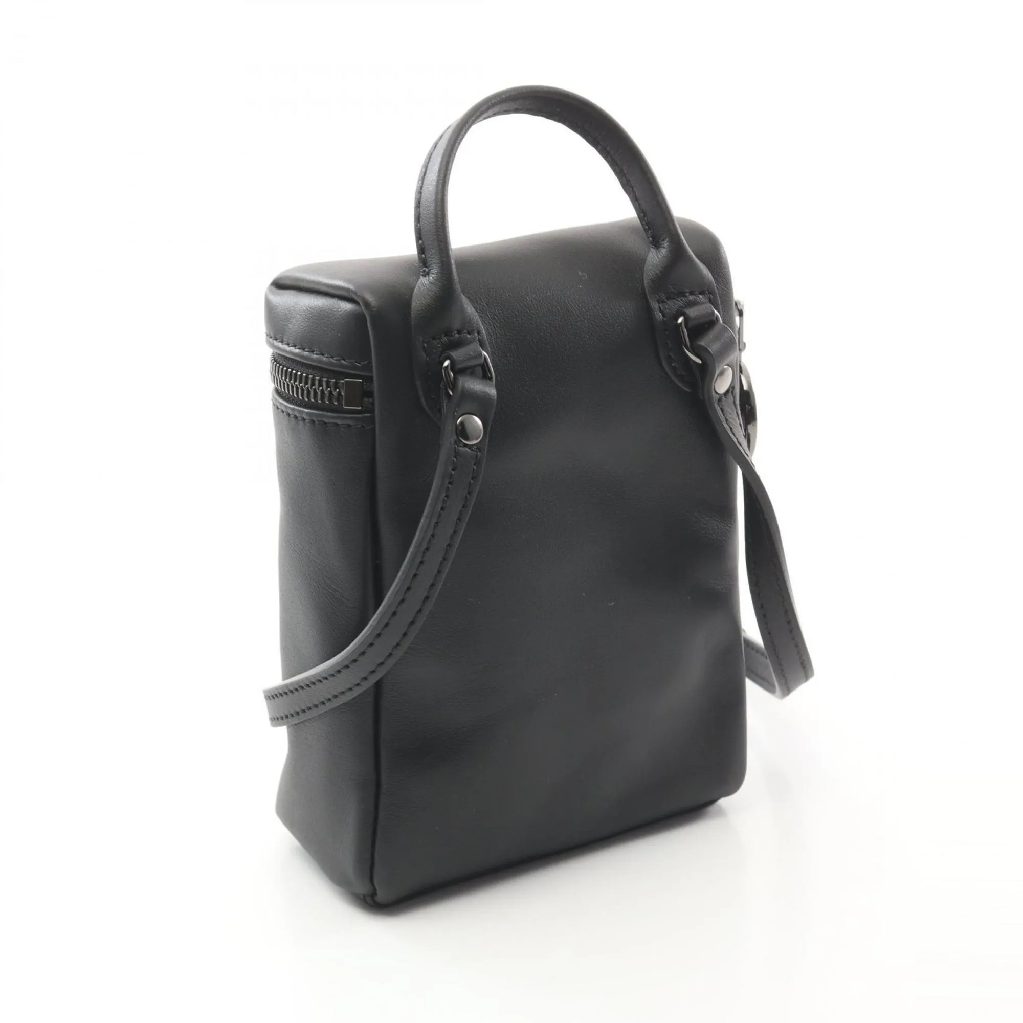 Longchamp Leather Shoulder Bag (Pre-Owned)