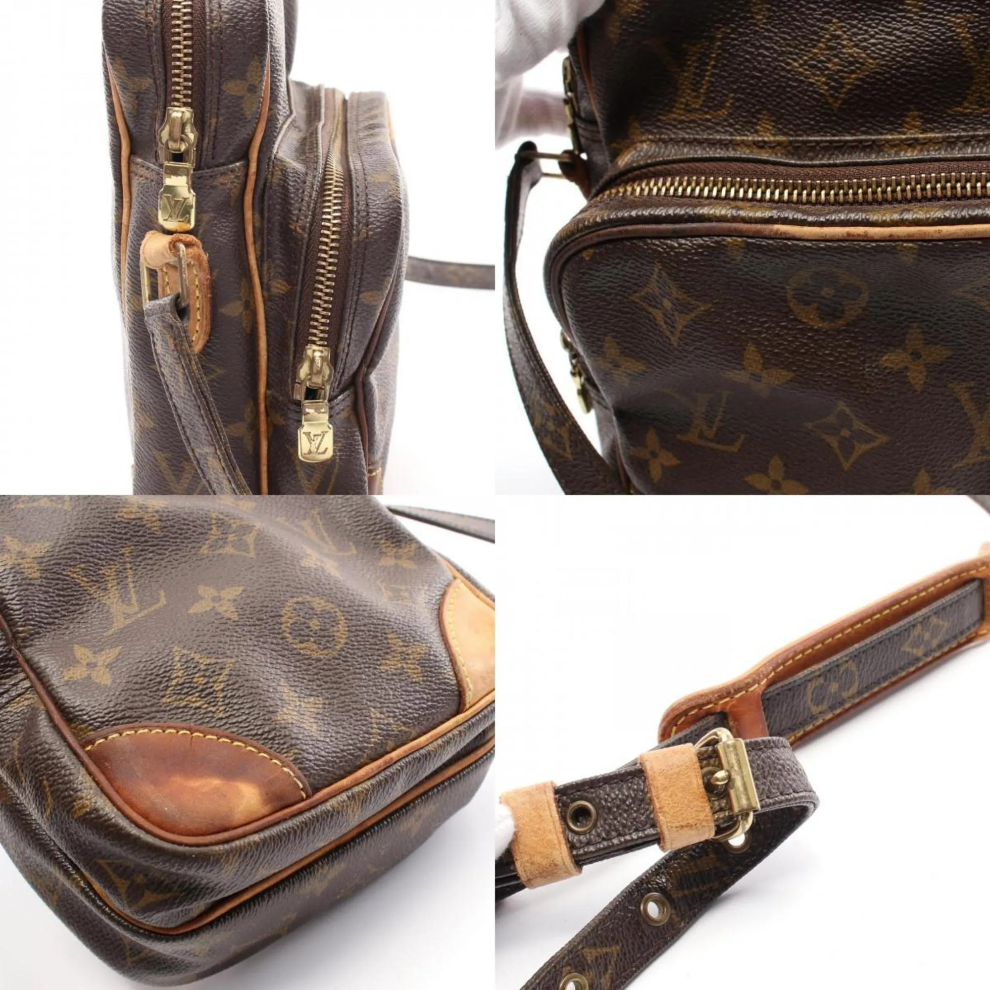 Louis Vuitton Amazon Canvas Shoulder Bag (Pre-Owned)