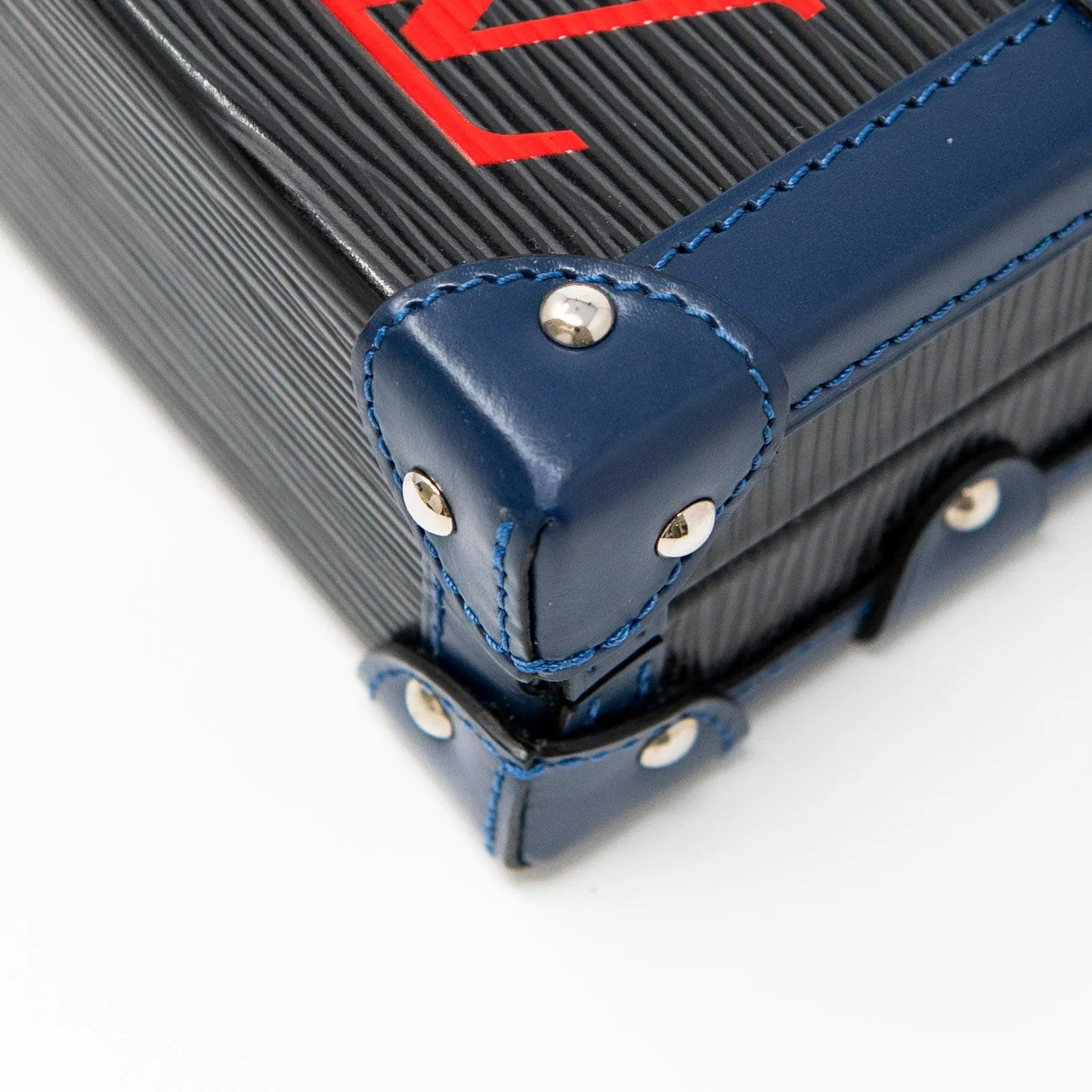 Louis Vuitton Black Epi Petite Malle Bag