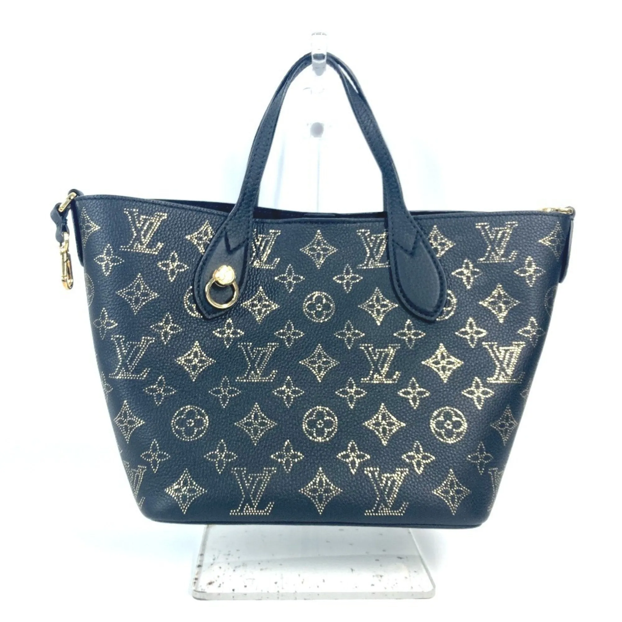 Louis Vuitton Blossom gold Monogram Mahina Leather Leather Handbag Shoulder Bag Tote Bag (Pre-Owned)
