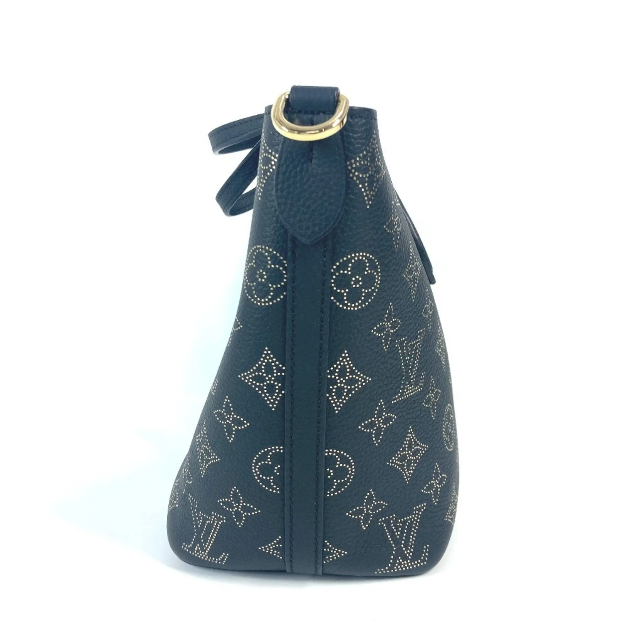Louis Vuitton Blossom gold Monogram Mahina Leather Leather Handbag Shoulder Bag Tote Bag (Pre-Owned)