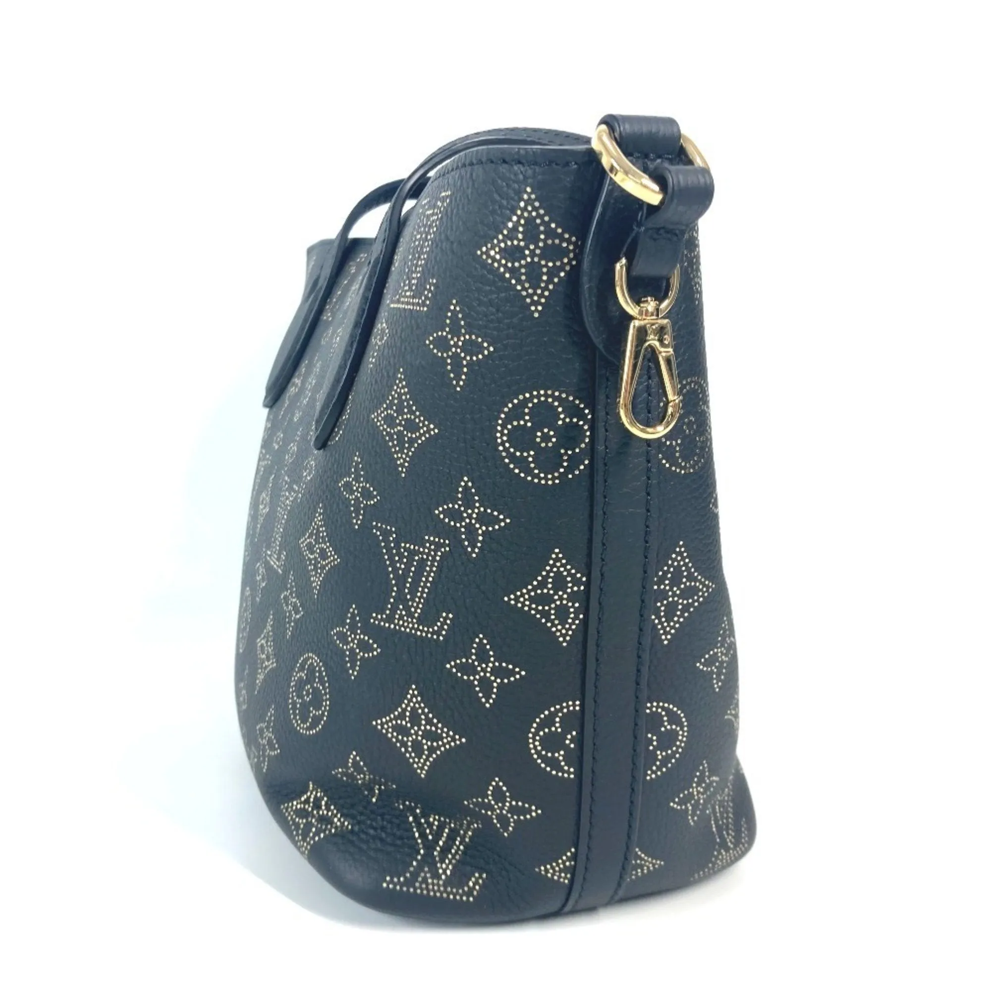 Louis Vuitton Blossom gold Monogram Mahina Leather Leather Handbag Shoulder Bag Tote Bag (Pre-Owned)