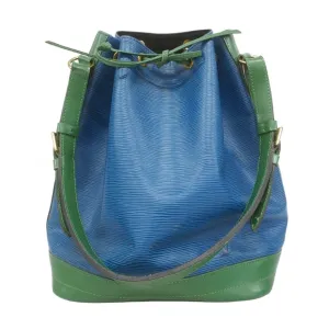 Louis Vuitton Borneo Toledo blue Shoulder Bag (Pre-Owned)