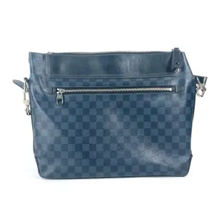 Louis Vuitton Cobalt Galle Navy Damier Canvas Shoulder Bag (Pre-Owned)