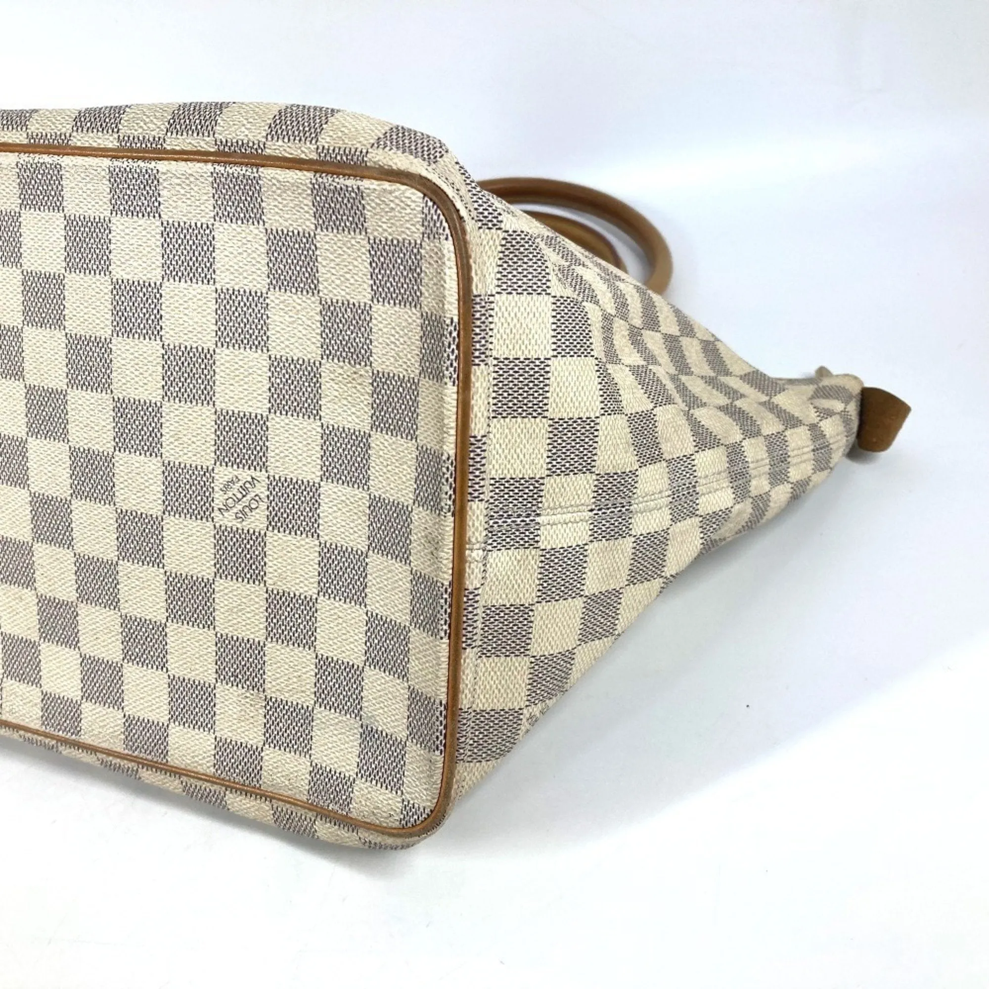 Louis Vuitton Damier Azur Shoulder Bag Tote Bag (Pre-Owned)