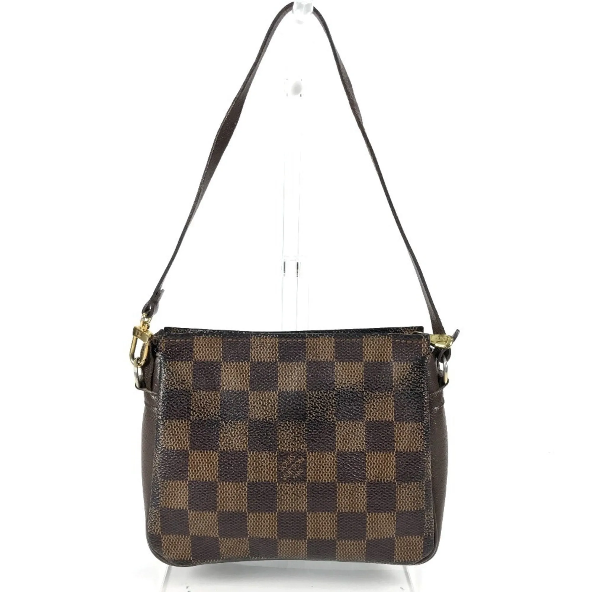 Louis Vuitton Damier Ebene Damier Canvas Handbag Shoulder Bag (Pre-Owned)