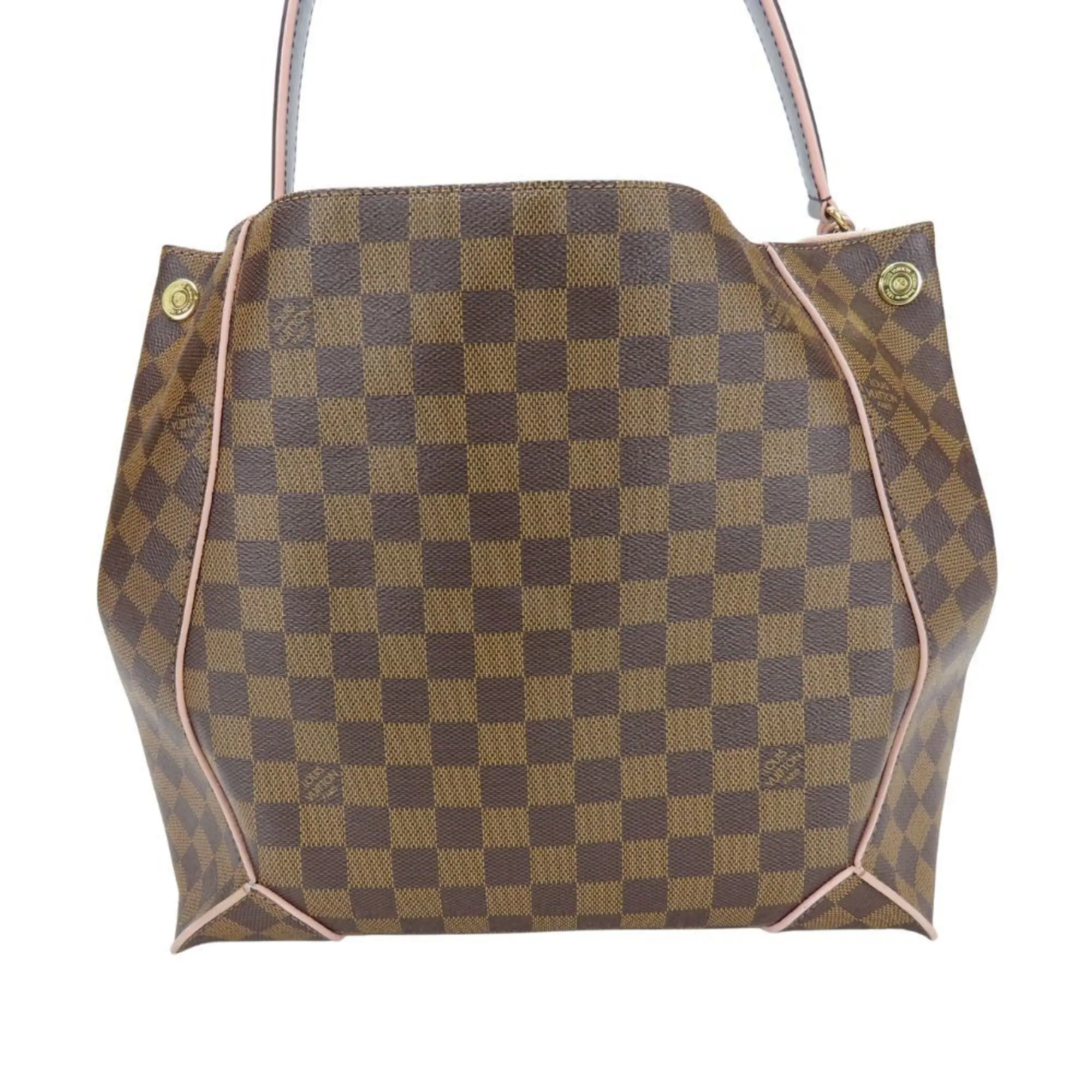 Louis Vuitton Damier pink Rose Ballerine Damier Canvas Shoulder Bag (Pre-Owned)