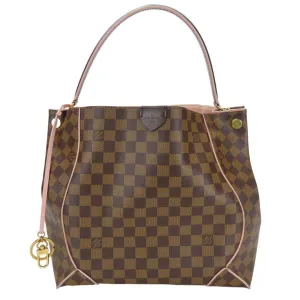 Louis Vuitton Damier pink Rose Ballerine Damier Canvas Shoulder Bag (Pre-Owned)