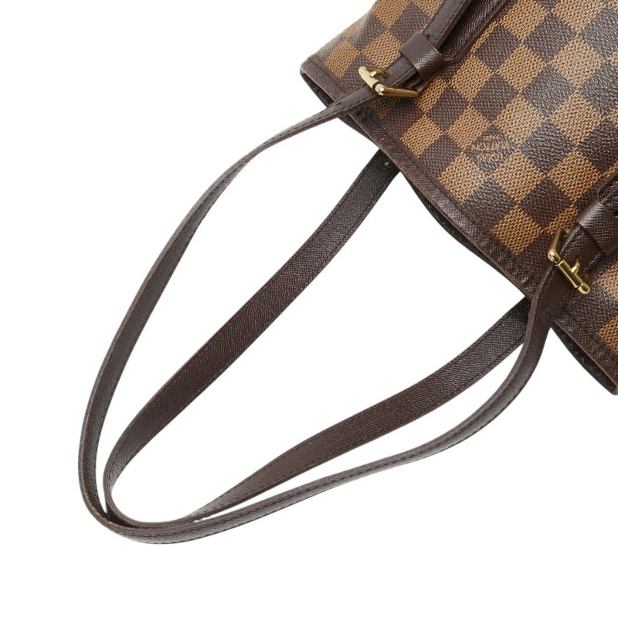 Louis Vuitton Damier Pvc Leather Shoulder Bag Tote Bag (Pre-Owned)