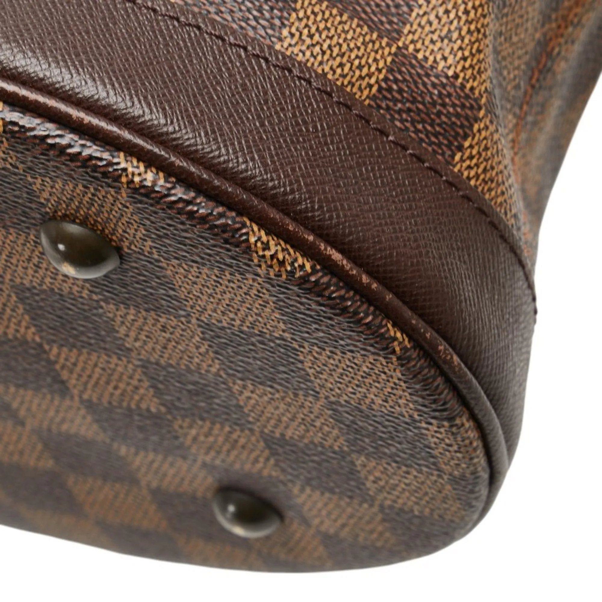 Louis Vuitton Damier Pvc Leather Shoulder Bag Tote Bag (Pre-Owned)