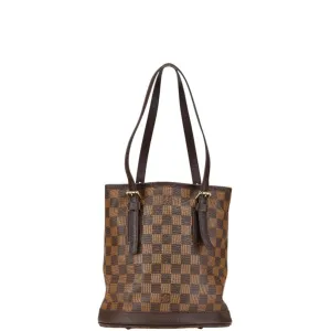Louis Vuitton Damier Pvc Leather Shoulder Bag Tote Bag (Pre-Owned)