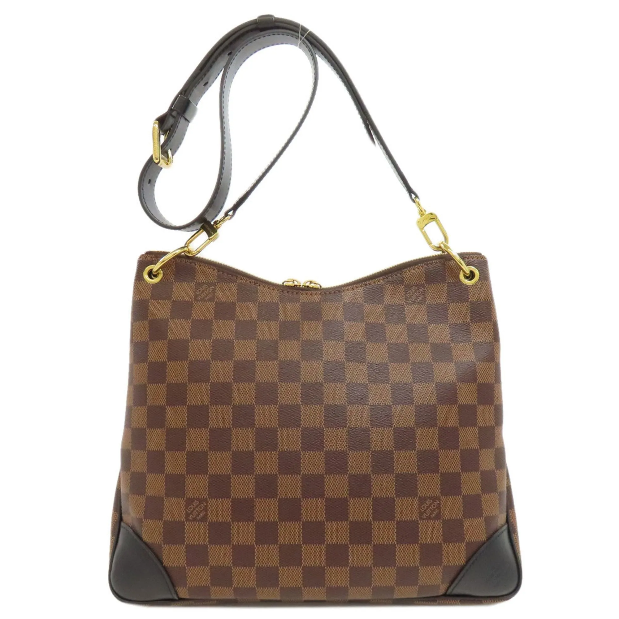 Louis Vuitton Ebene Damier Canvas Shoulder Bag (Pre-Owned)