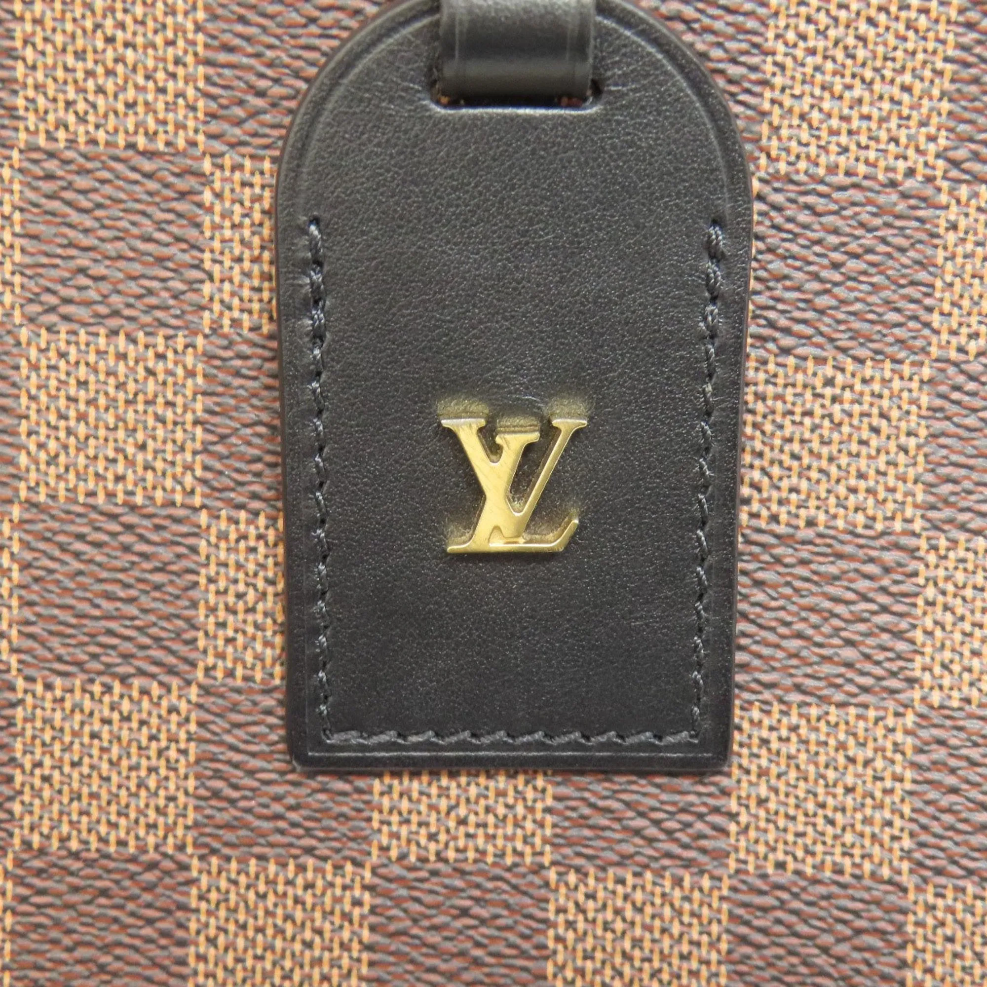 Louis Vuitton Ebene Damier Canvas Shoulder Bag (Pre-Owned)