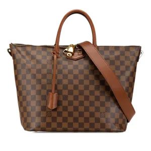 Louis Vuitton Ebene Pvc Leather Shoulder Bag Tote Bag (Pre-Owned)