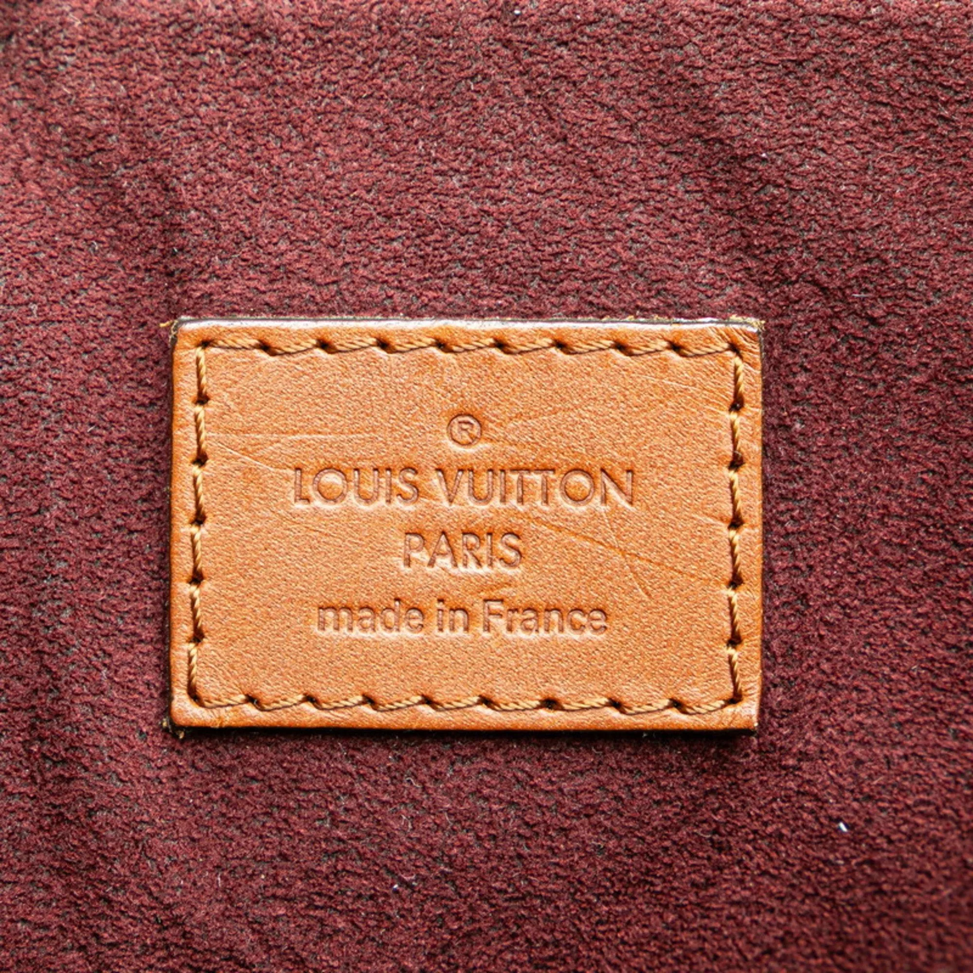 Louis Vuitton Ebene Pvc Leather Shoulder Bag Tote Bag (Pre-Owned)