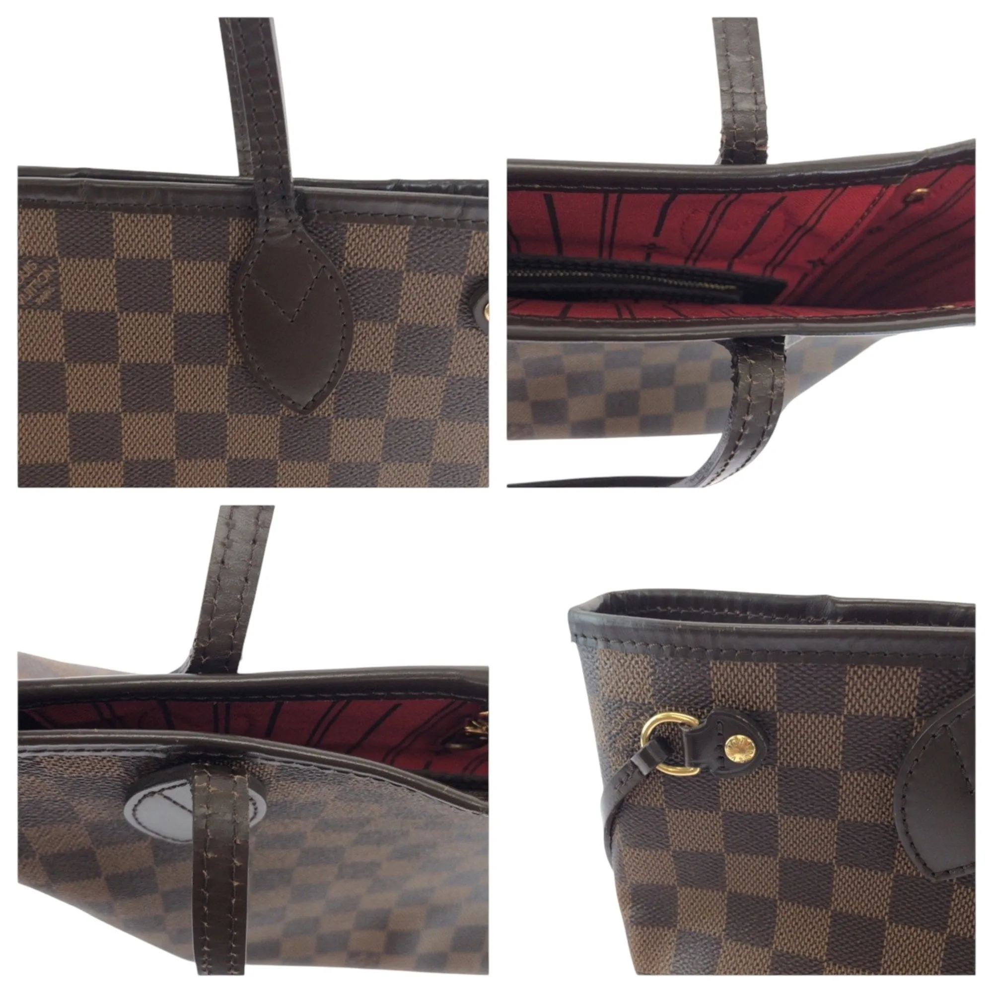 Louis Vuitton Ebene Pvc Shoulder Bag Tote Bag (Pre-Owned)
