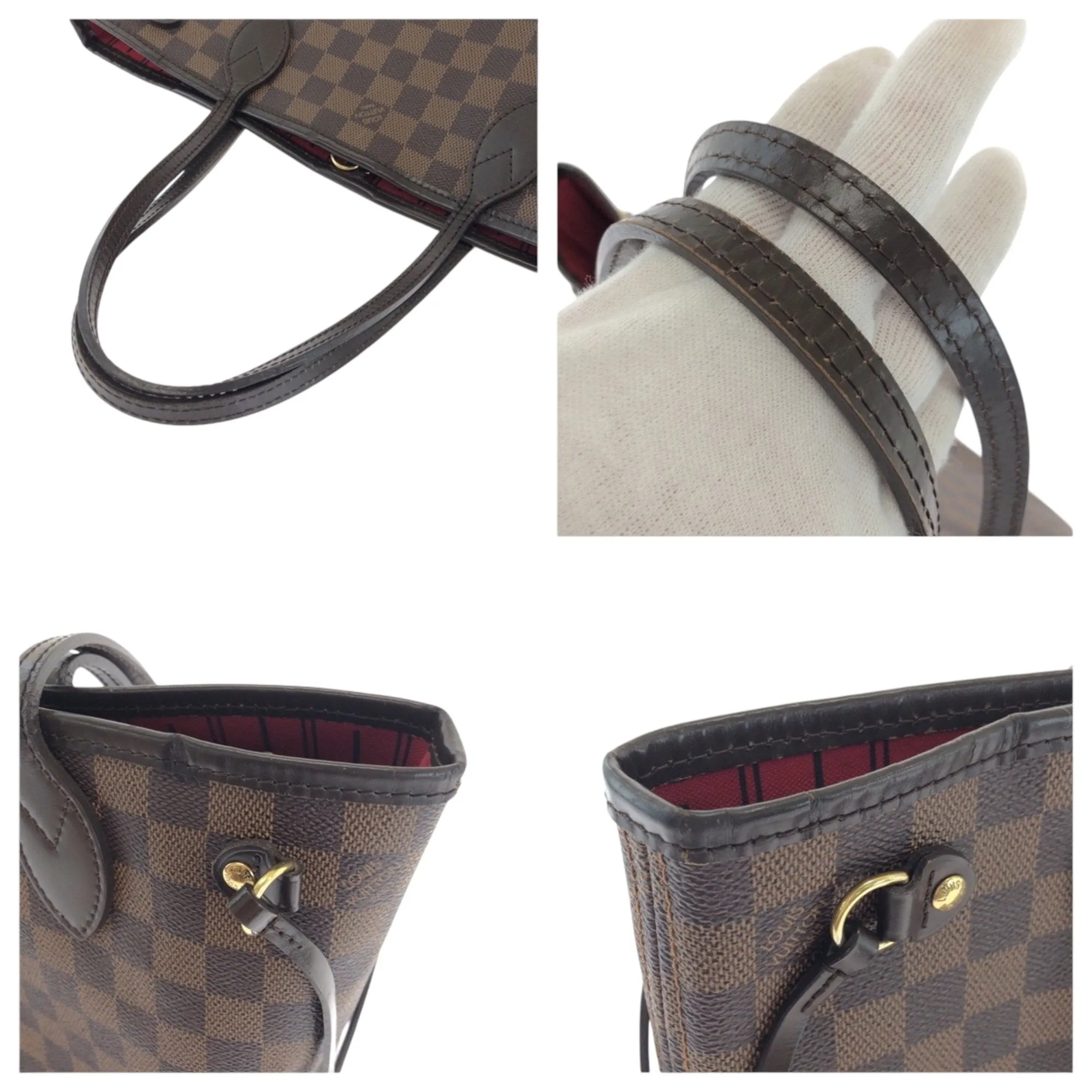 Louis Vuitton Ebene Pvc Shoulder Bag Tote Bag (Pre-Owned)
