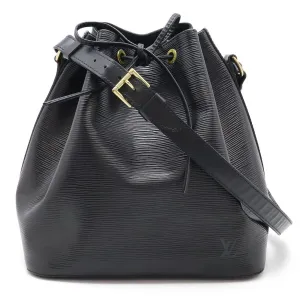 Louis Vuitton Epi Noir Epi Leather Shoulder Bag (Pre-Owned)