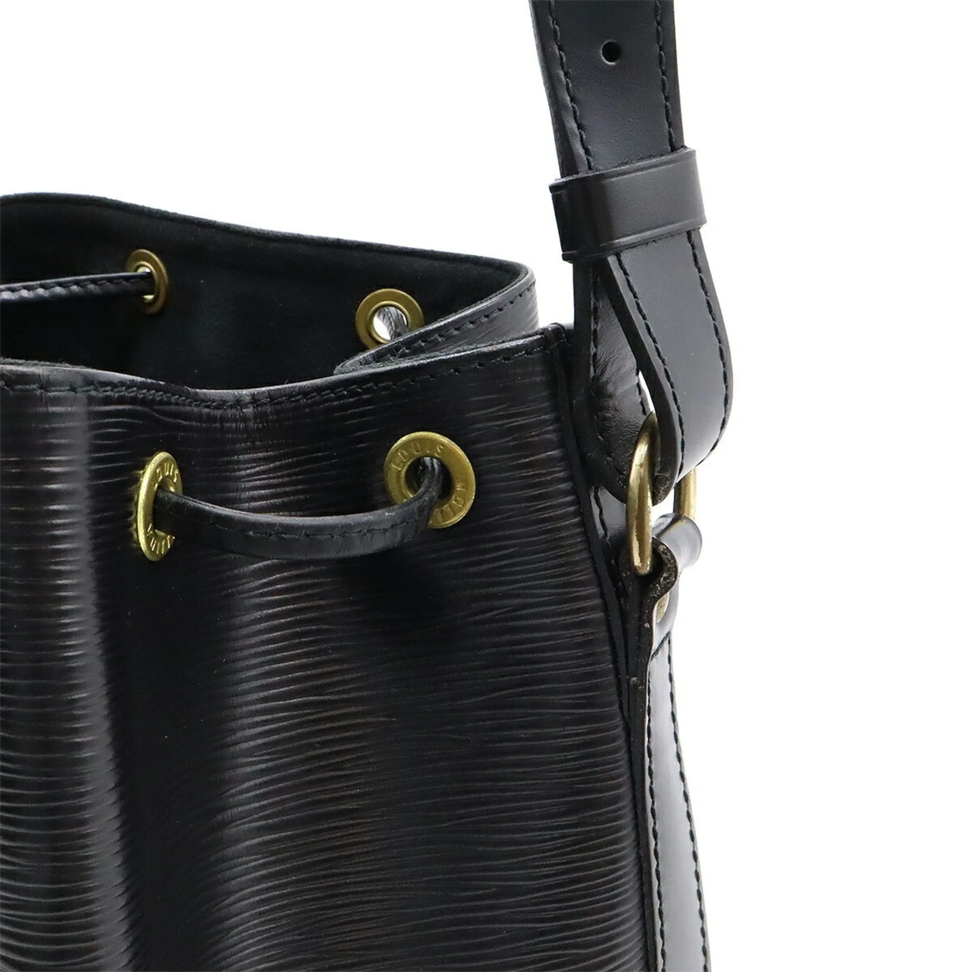 Louis Vuitton Epi Noir Epi Leather Shoulder Bag (Pre-Owned)