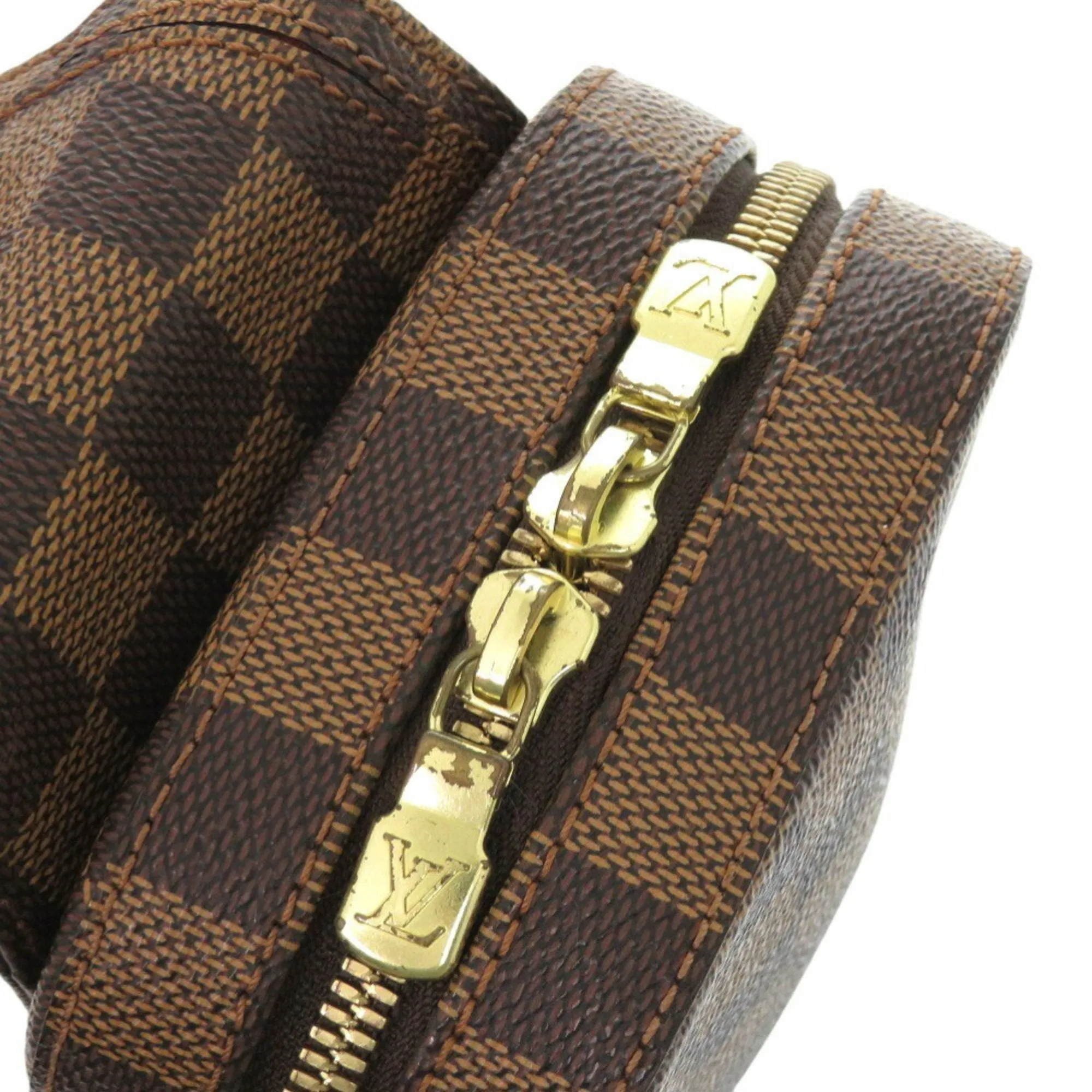 Louis Vuitton Geronimos Canvas Shoulder Bag (Pre-Owned)