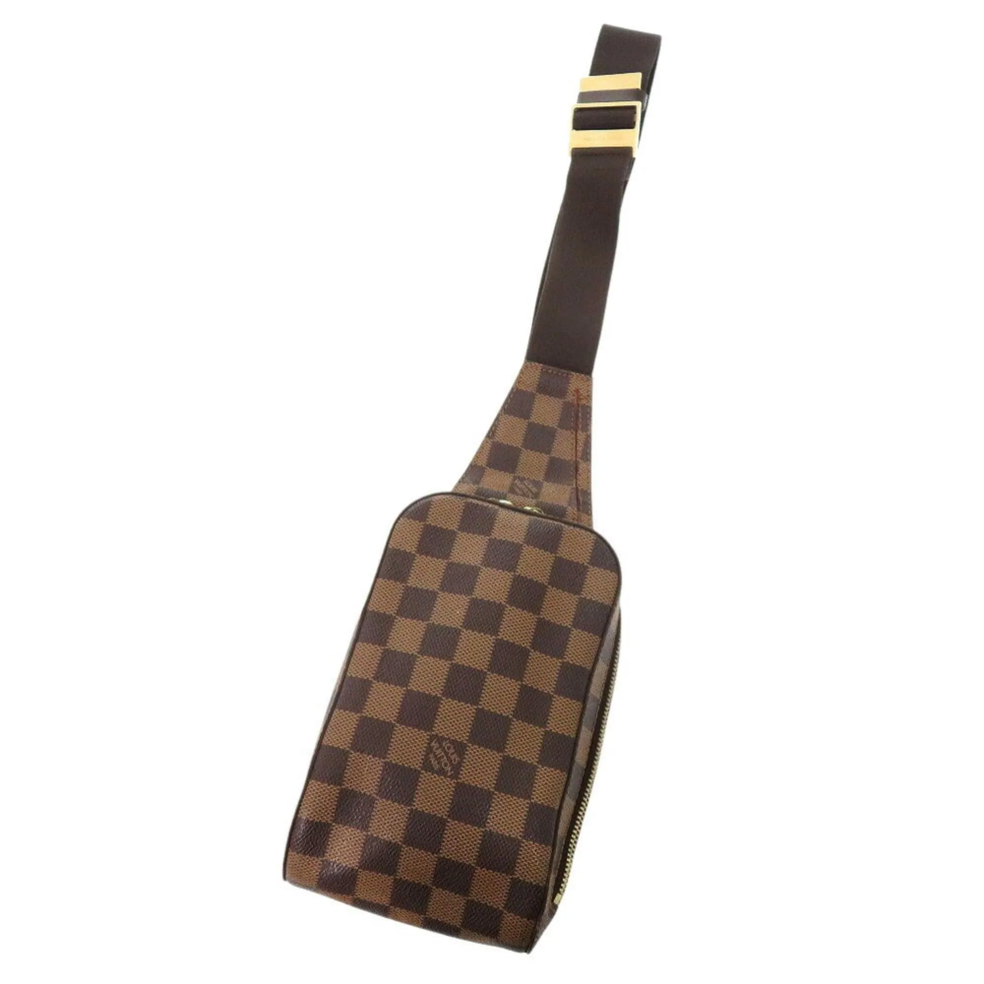Louis Vuitton Geronimos Canvas Shoulder Bag (Pre-Owned)