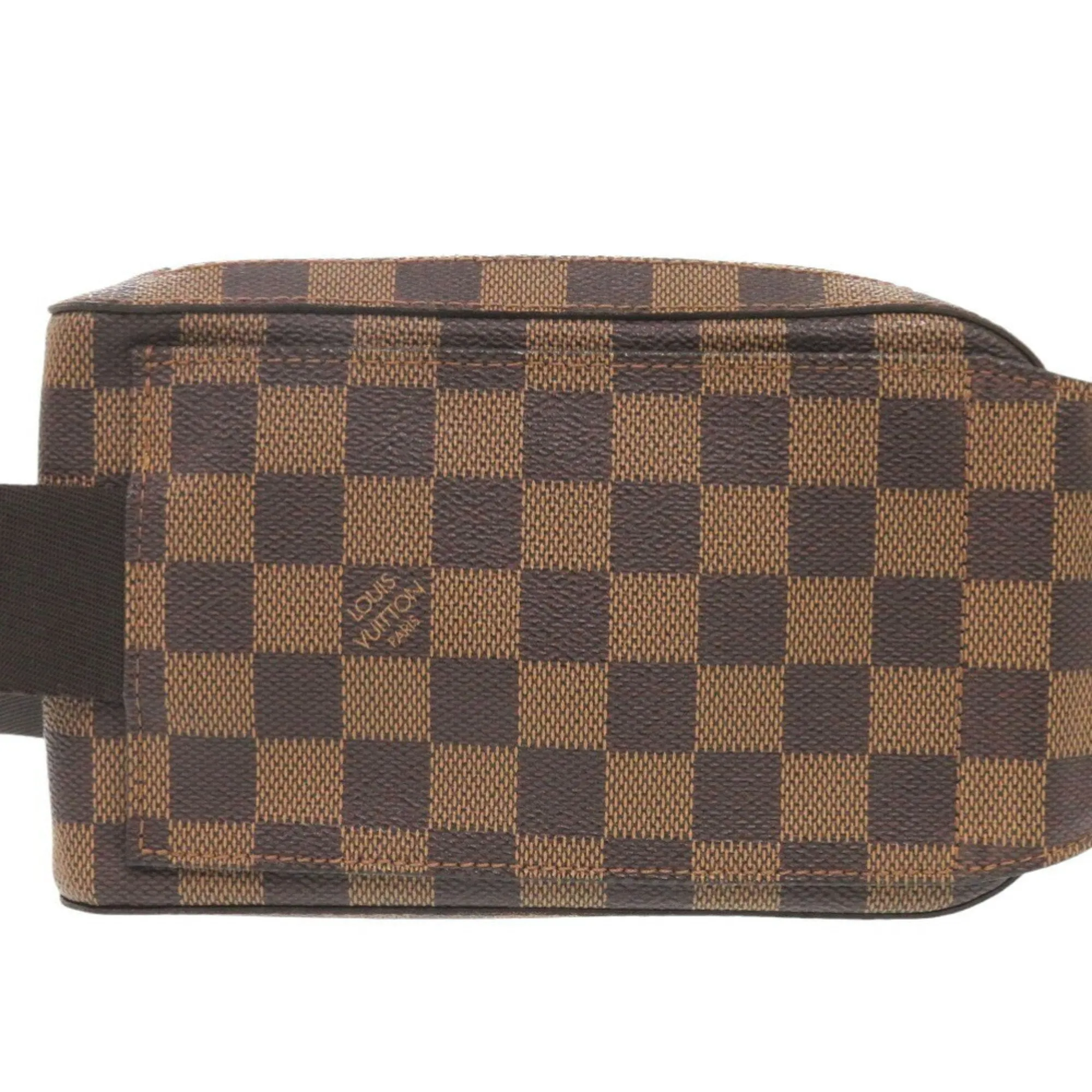 Louis Vuitton Geronimos Canvas Shoulder Bag (Pre-Owned)