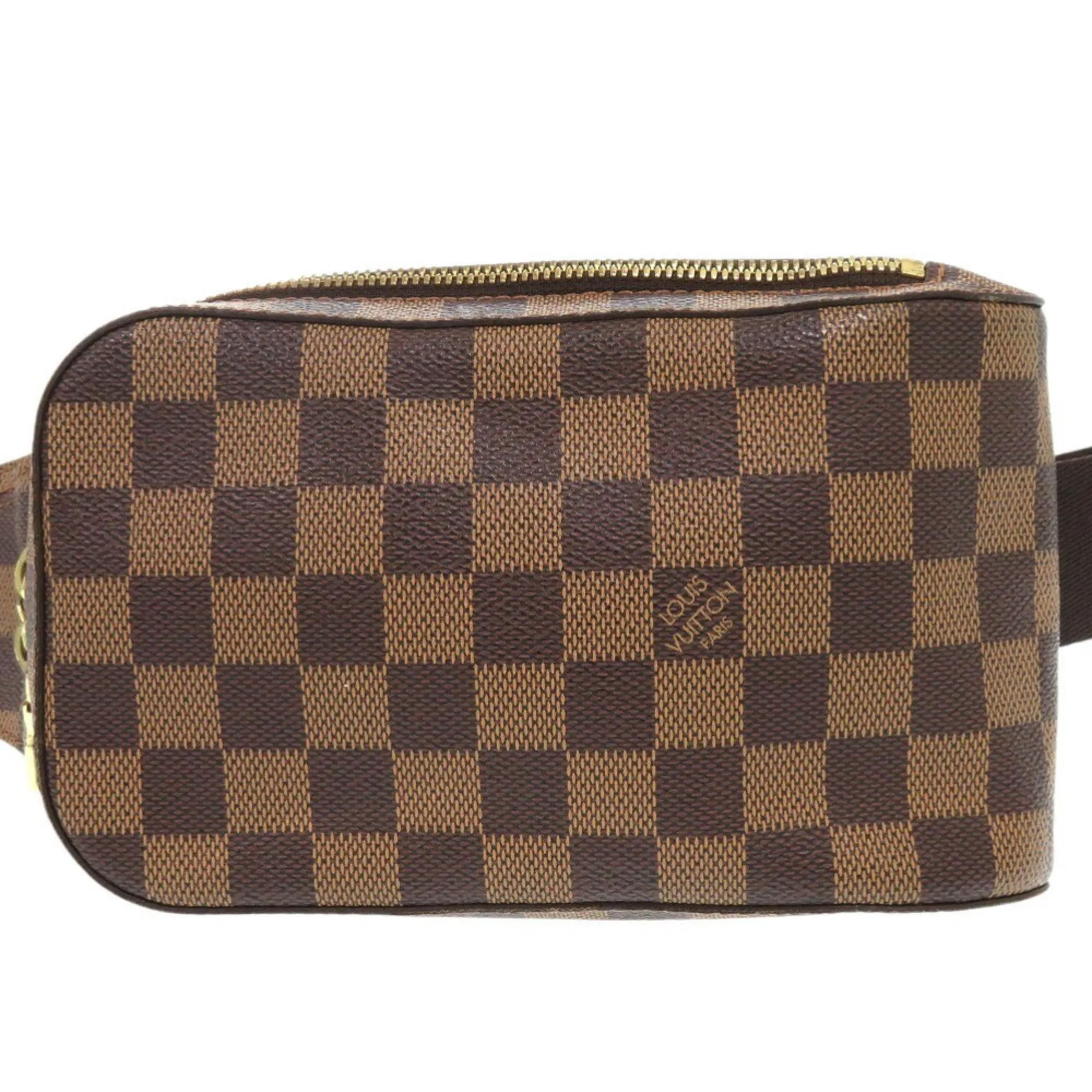 Louis Vuitton Geronimos Canvas Shoulder Bag (Pre-Owned)