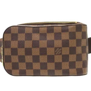 Louis Vuitton Geronimos Canvas Shoulder Bag (Pre-Owned)