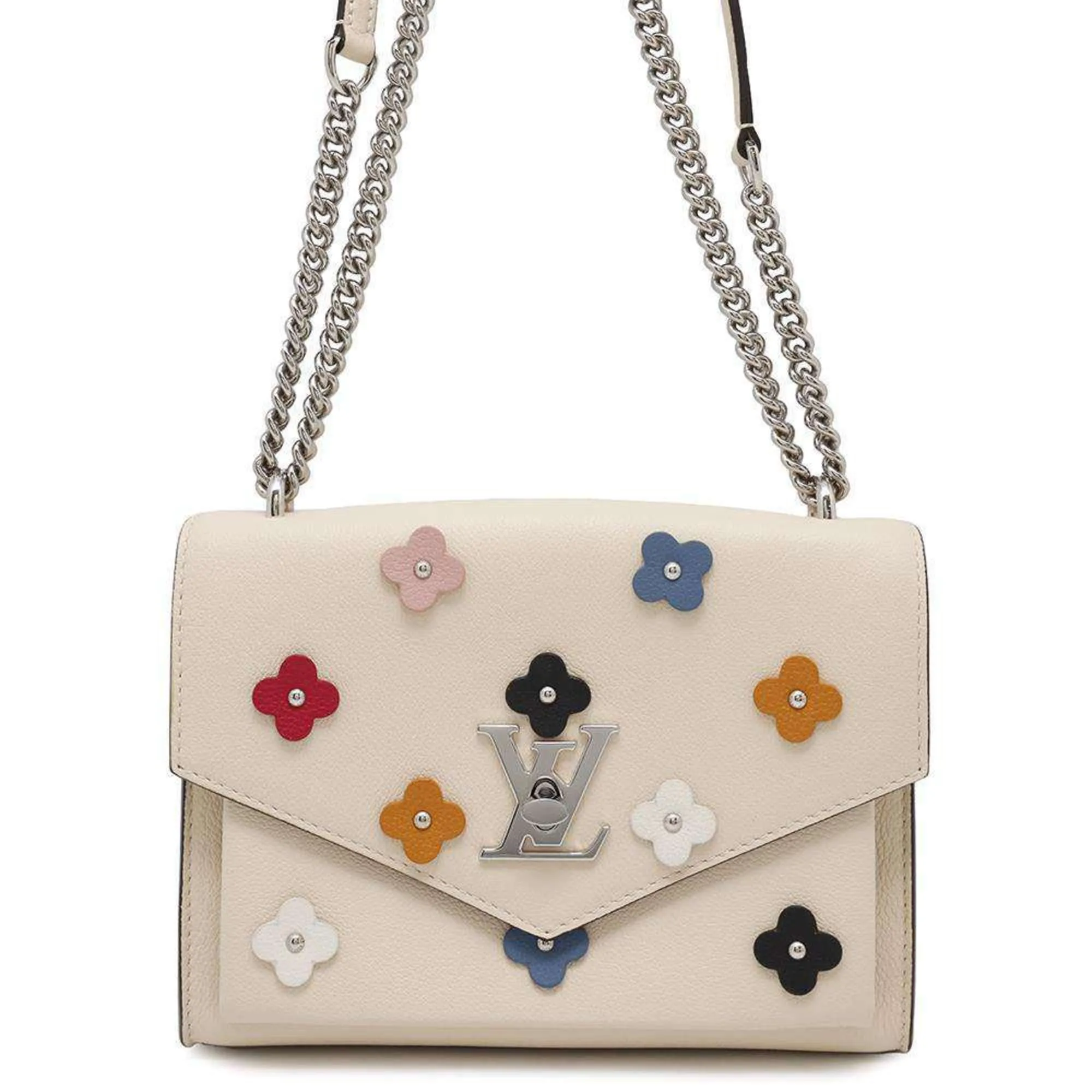 Louis Vuitton ivory Leather Shoulder Bag (Pre-Owned)