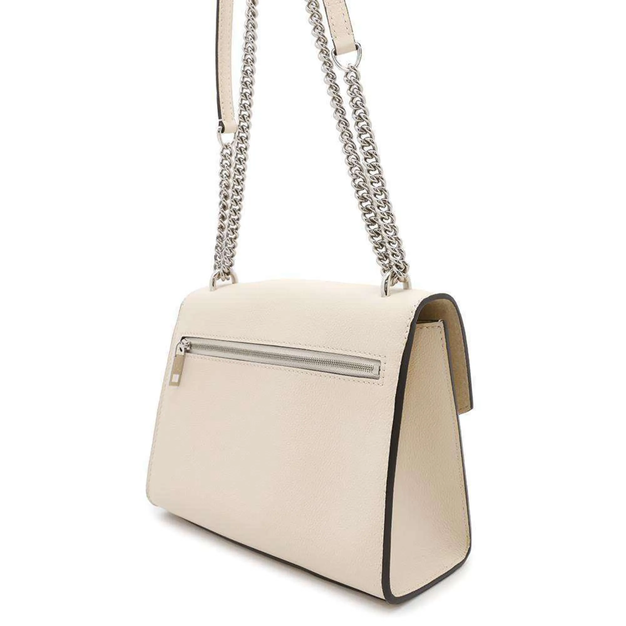 Louis Vuitton ivory Leather Shoulder Bag (Pre-Owned)