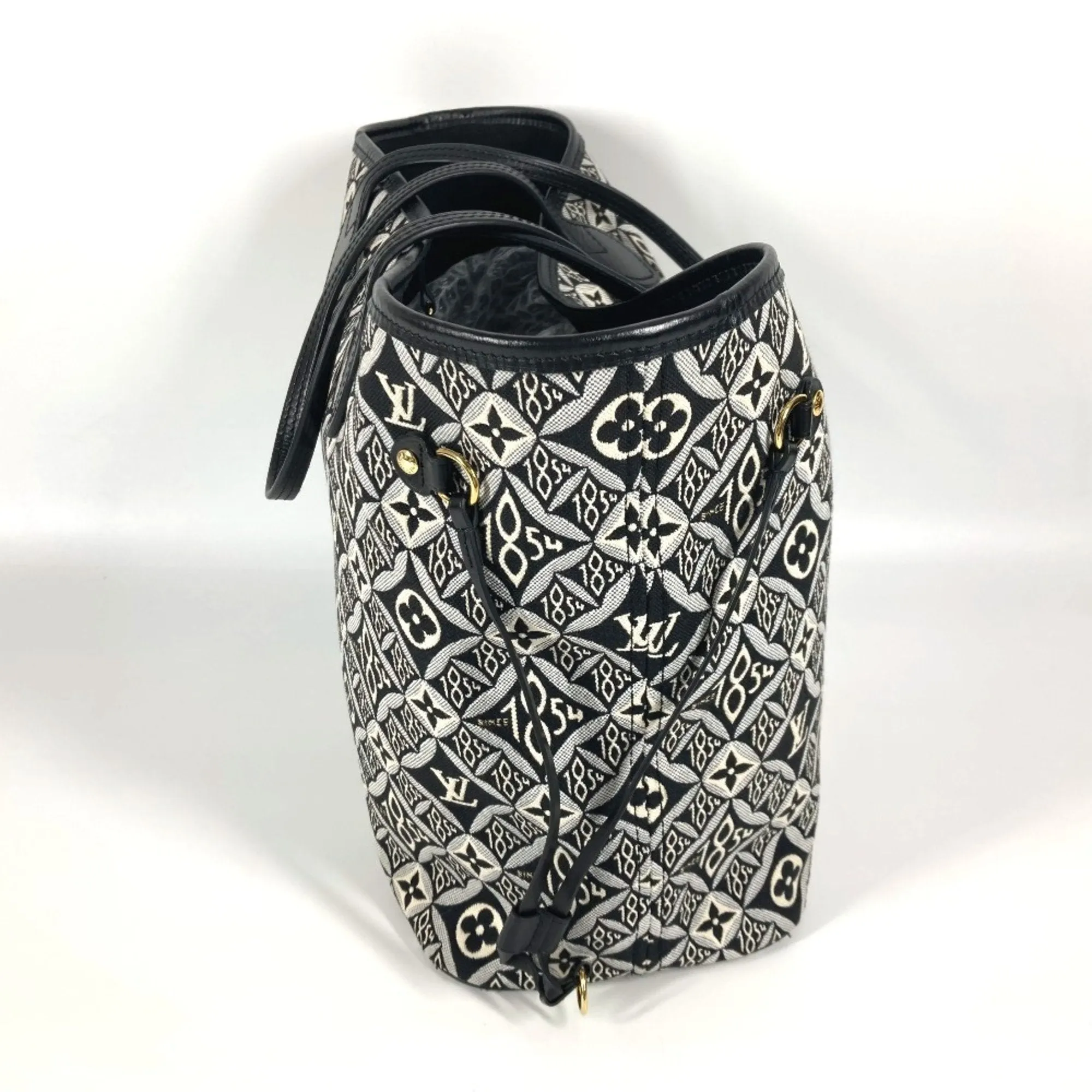 Louis Vuitton  Jacquard Leather Shoulder Bag Tote Bag (Pre-Owned)