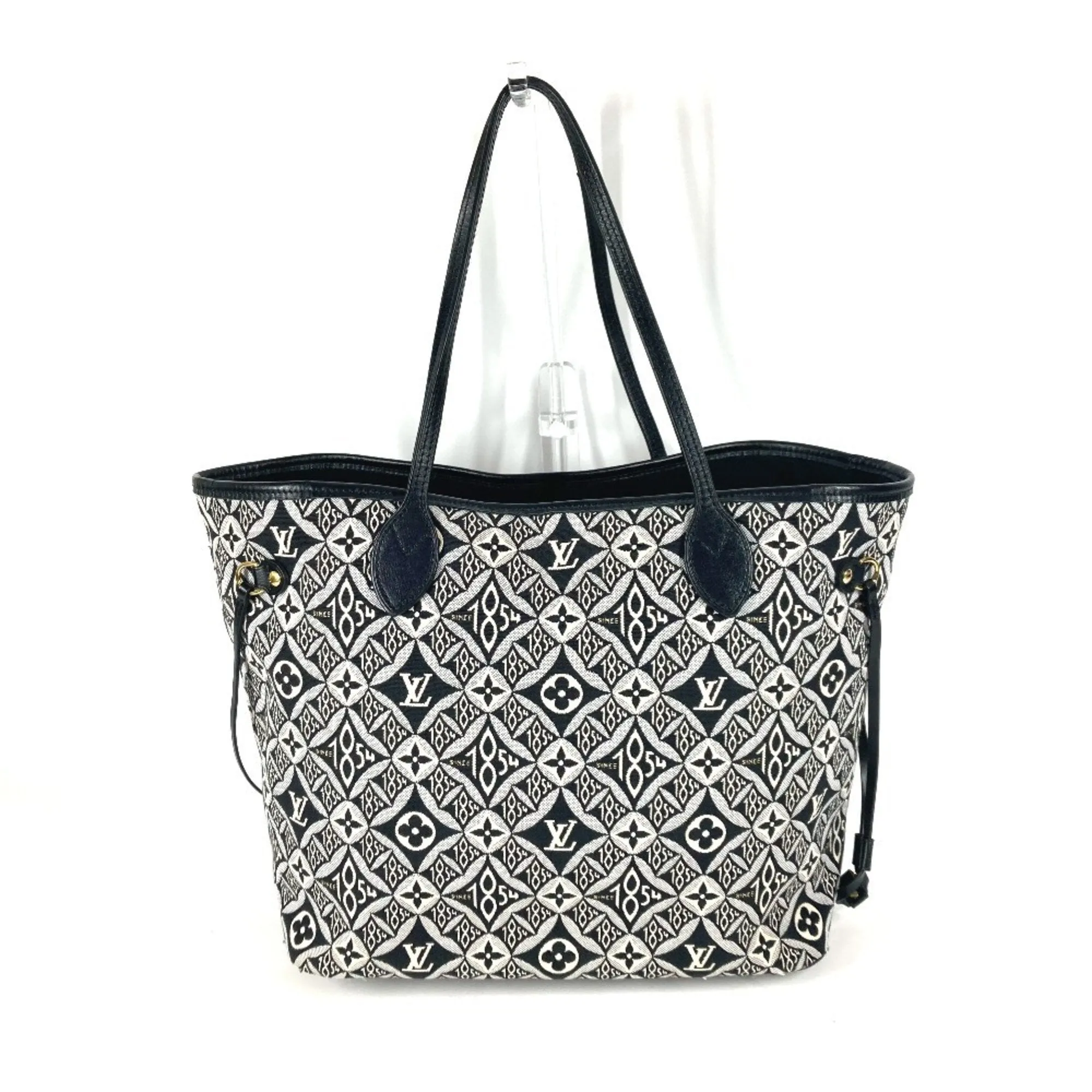 Louis Vuitton  Jacquard Leather Shoulder Bag Tote Bag (Pre-Owned)