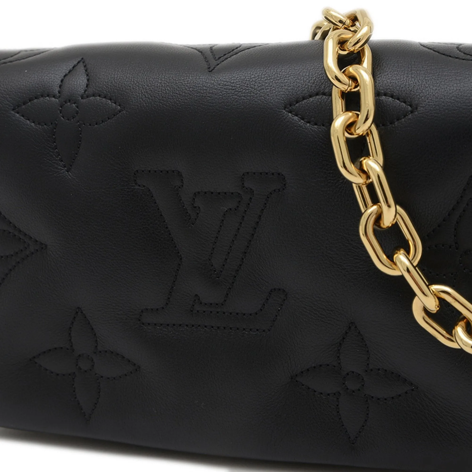 Louis Vuitton Leather Attach Case Shoulder Bag (Pre-Owned)