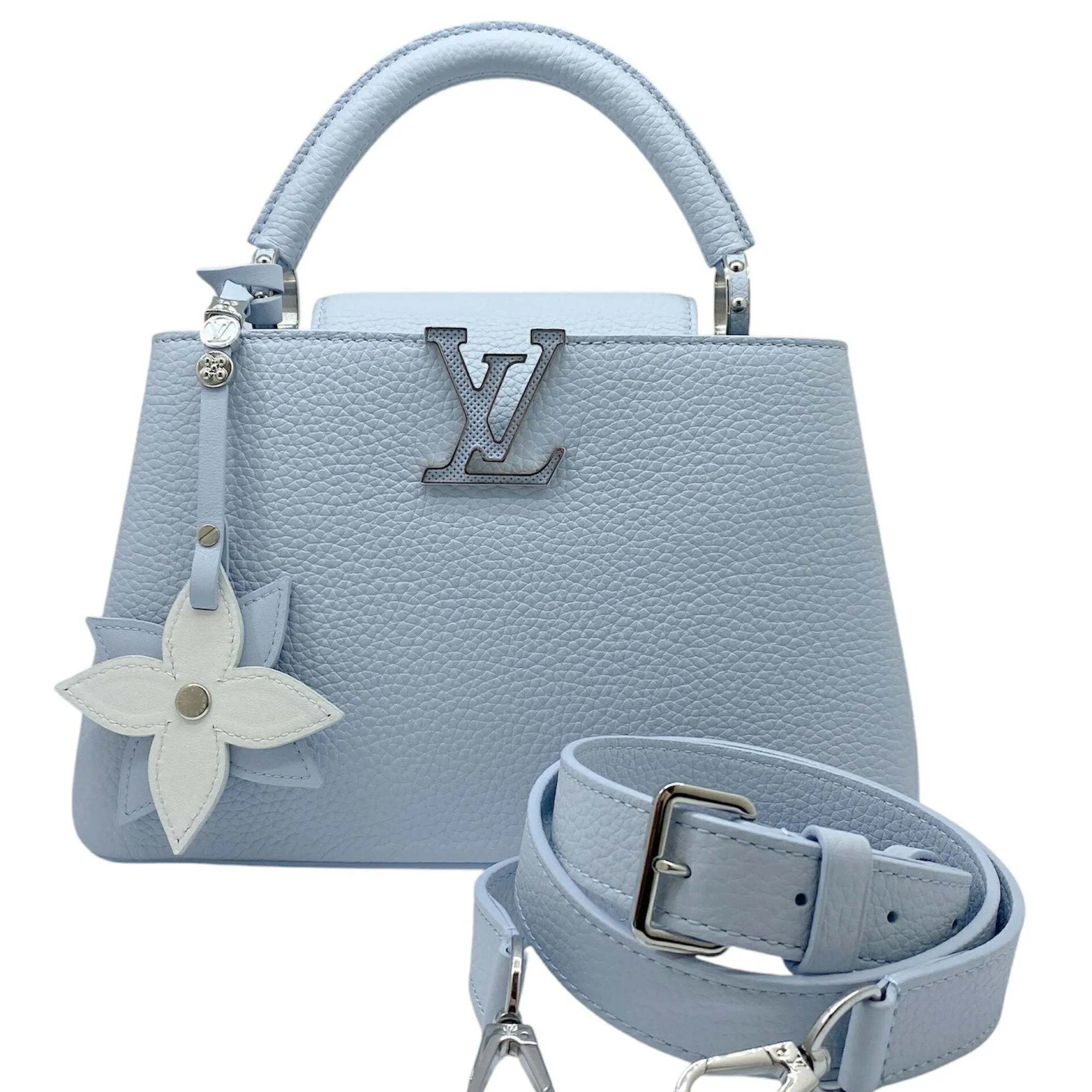 Louis Vuitton Leather Handbag Shoulder Bag (Pre-Owned)