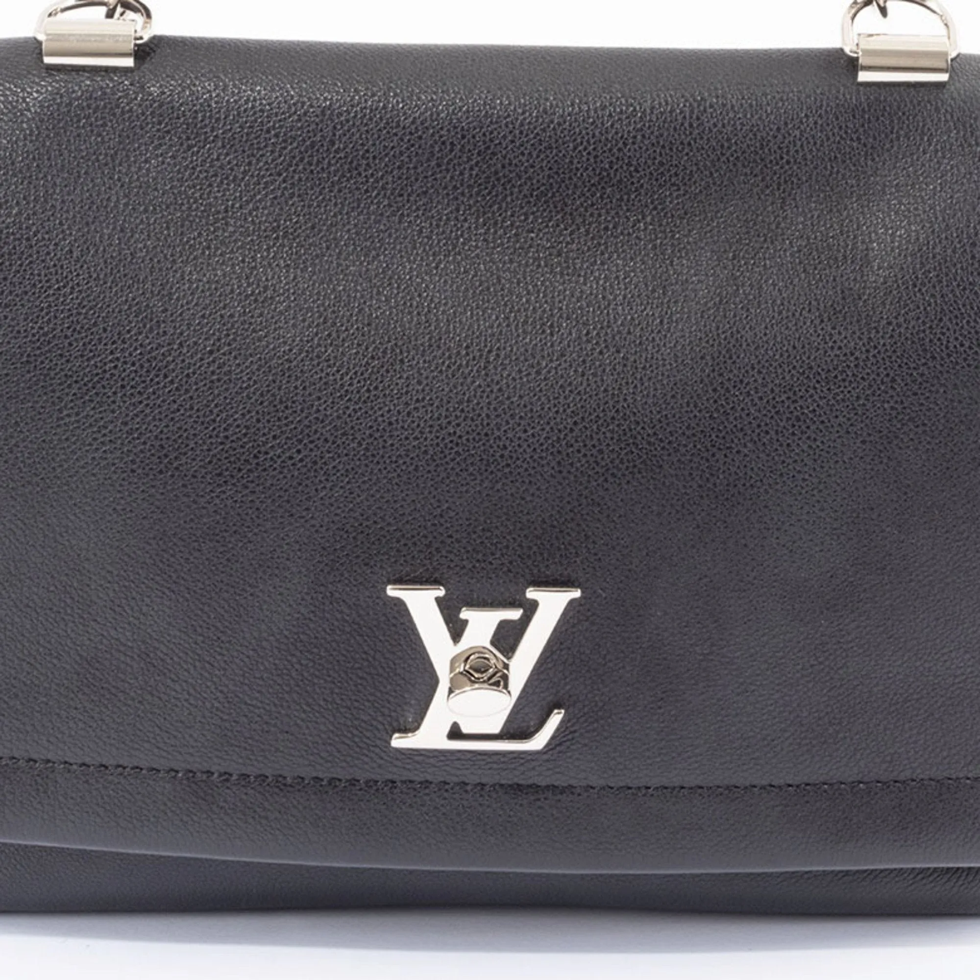 Louis Vuitton Leather Handbag Shoulder Bag (Pre-Owned)