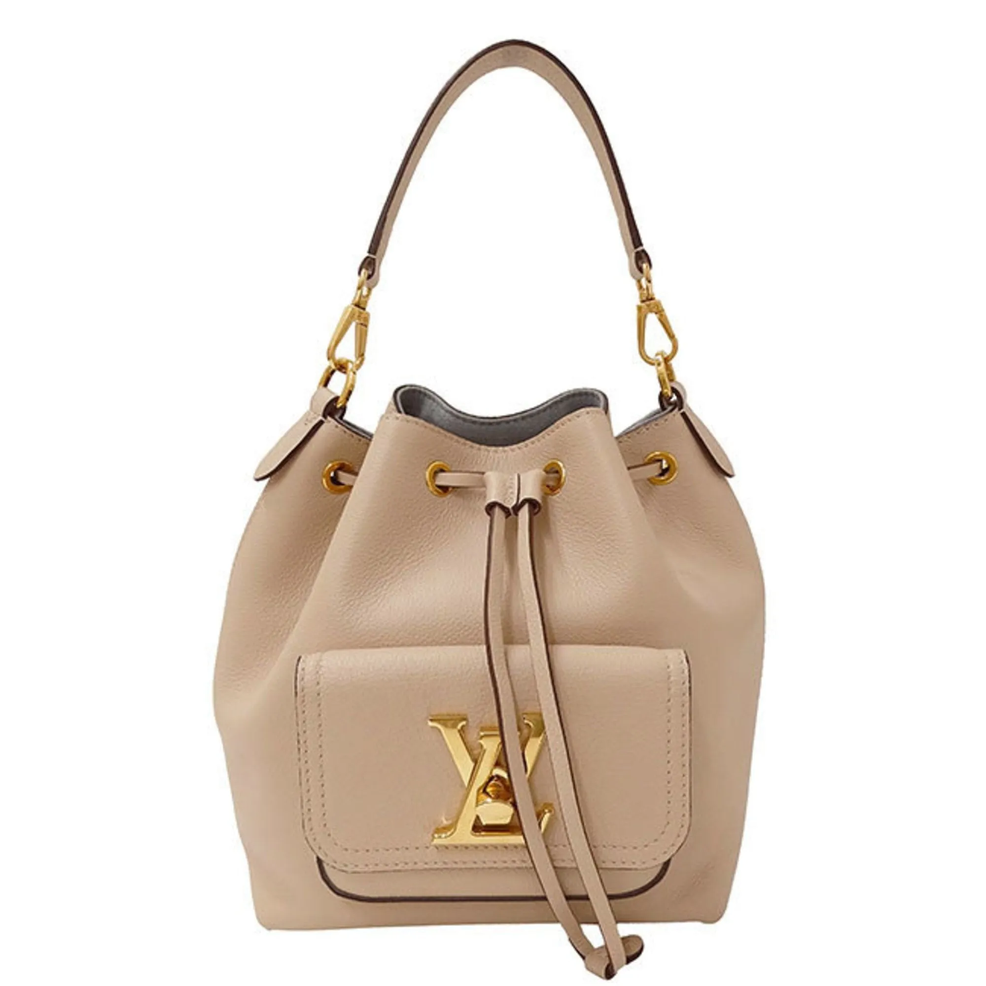 Louis Vuitton Leather Handbag Shoulder Bag (Pre-Owned)