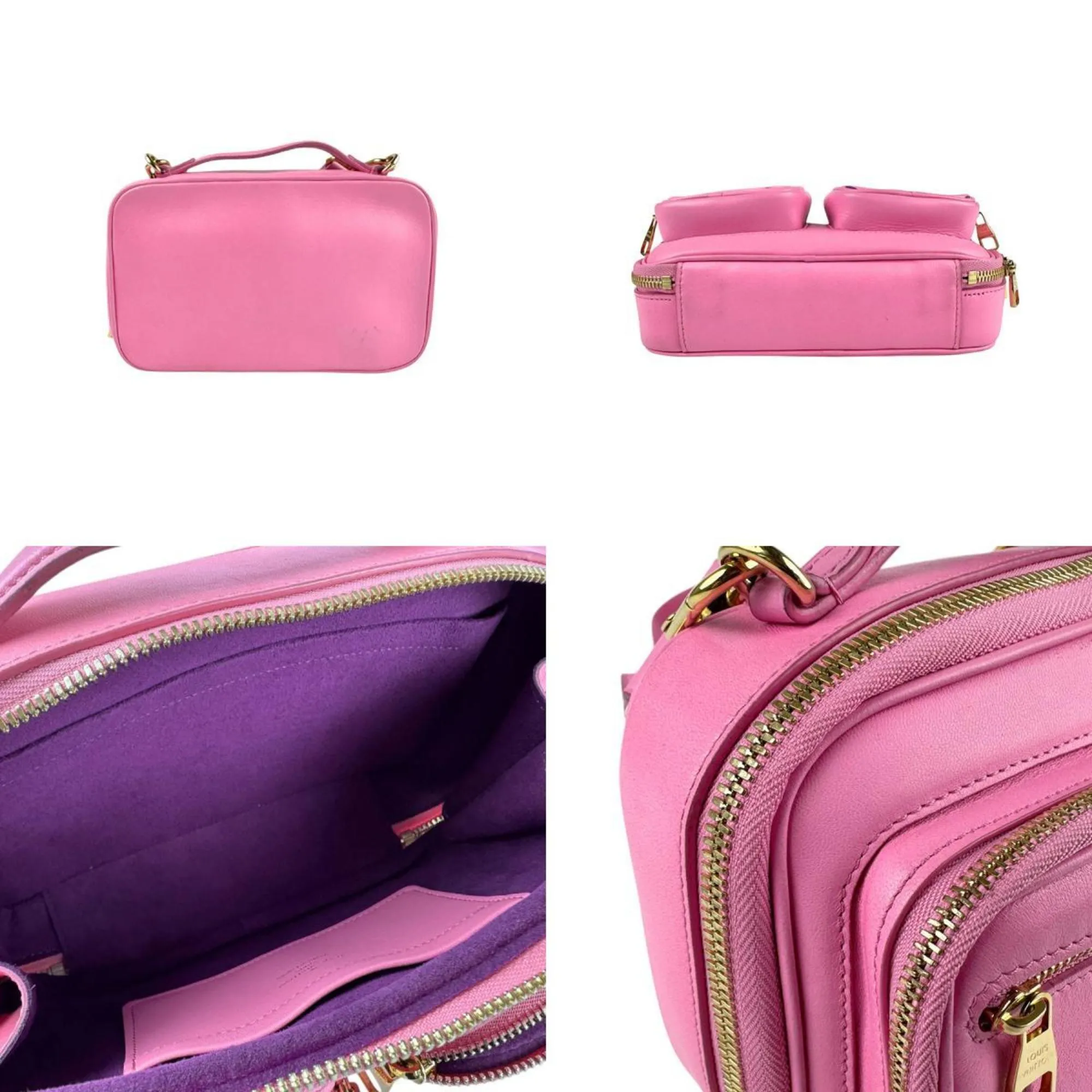 Louis Vuitton Leather Shoulder Bag (Pre-Owned)