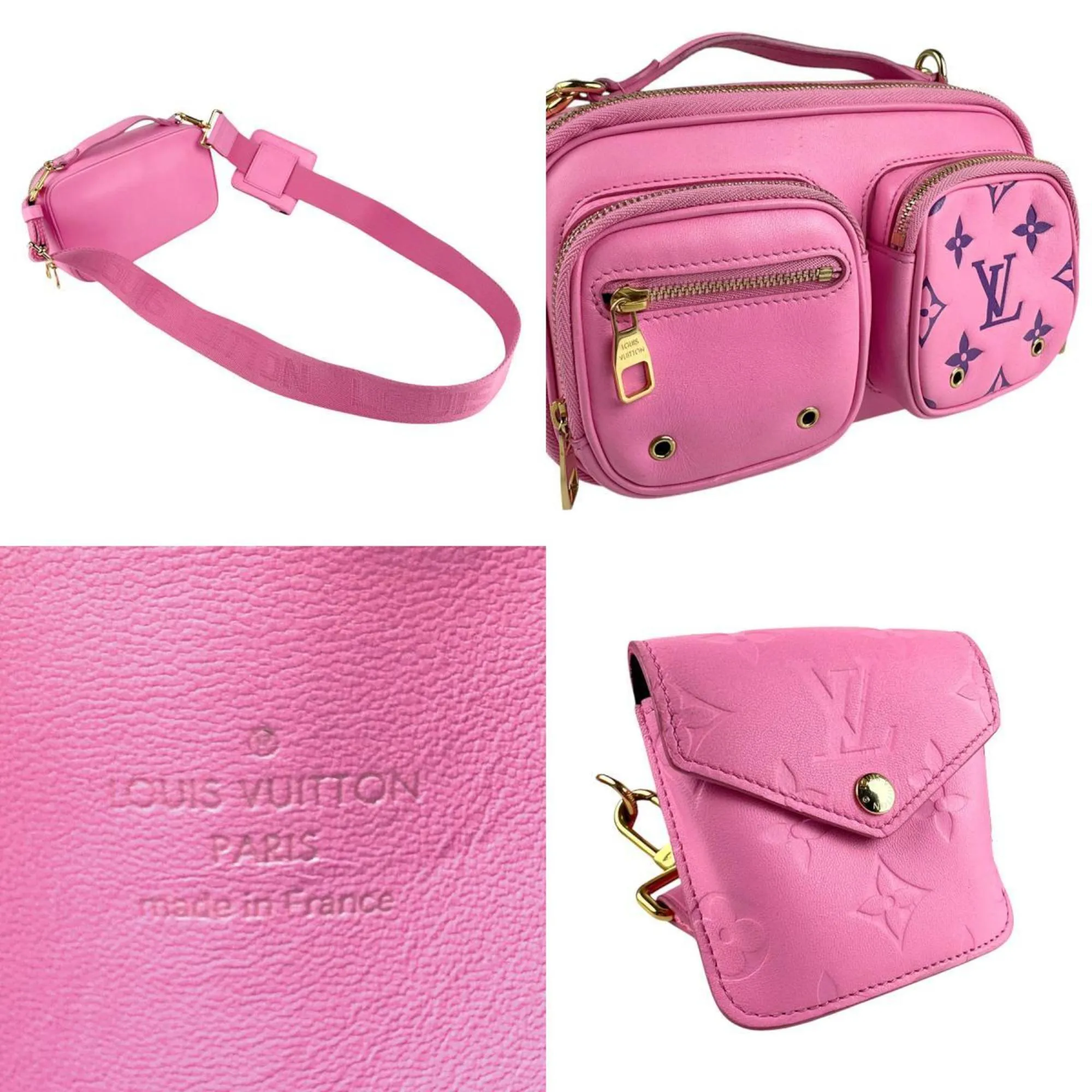 Louis Vuitton Leather Shoulder Bag (Pre-Owned)