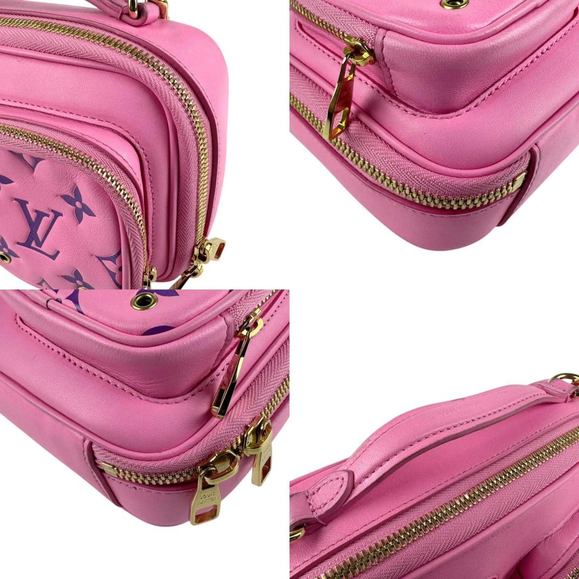 Louis Vuitton Leather Shoulder Bag (Pre-Owned)