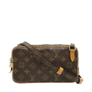Louis Vuitton Marly Canvas Shoulder Bag (Pre-Owned)