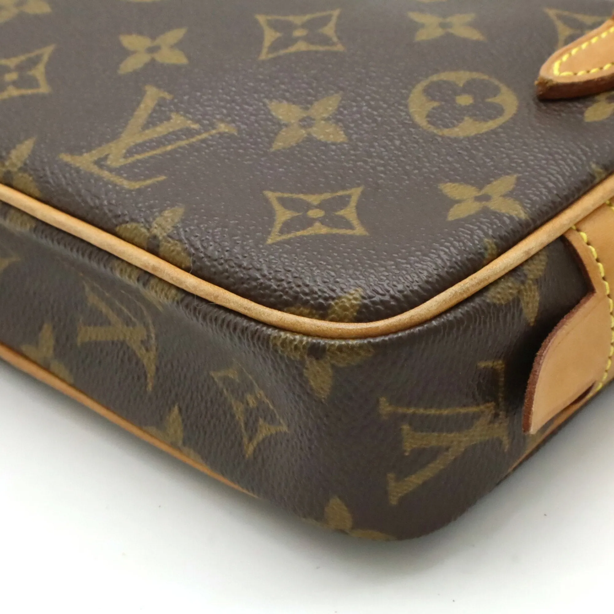 Louis Vuitton Marly Canvas Shoulder Bag (Pre-Owned)