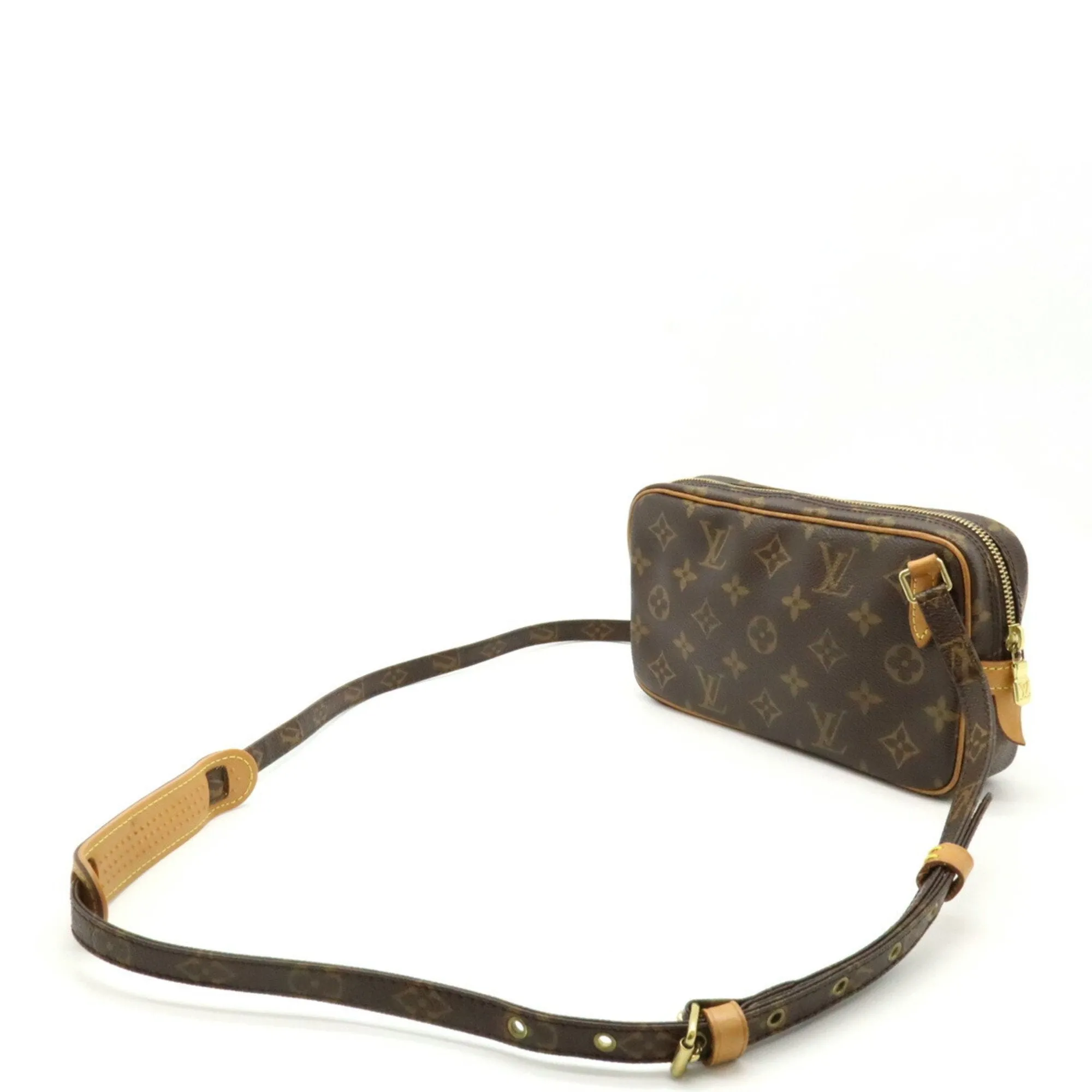 Louis Vuitton Marly Canvas Shoulder Bag (Pre-Owned)