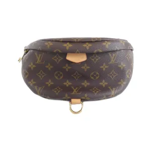 Louis Vuitton Marron Coated Canvas Shoulder Bag (Pre-Owned)