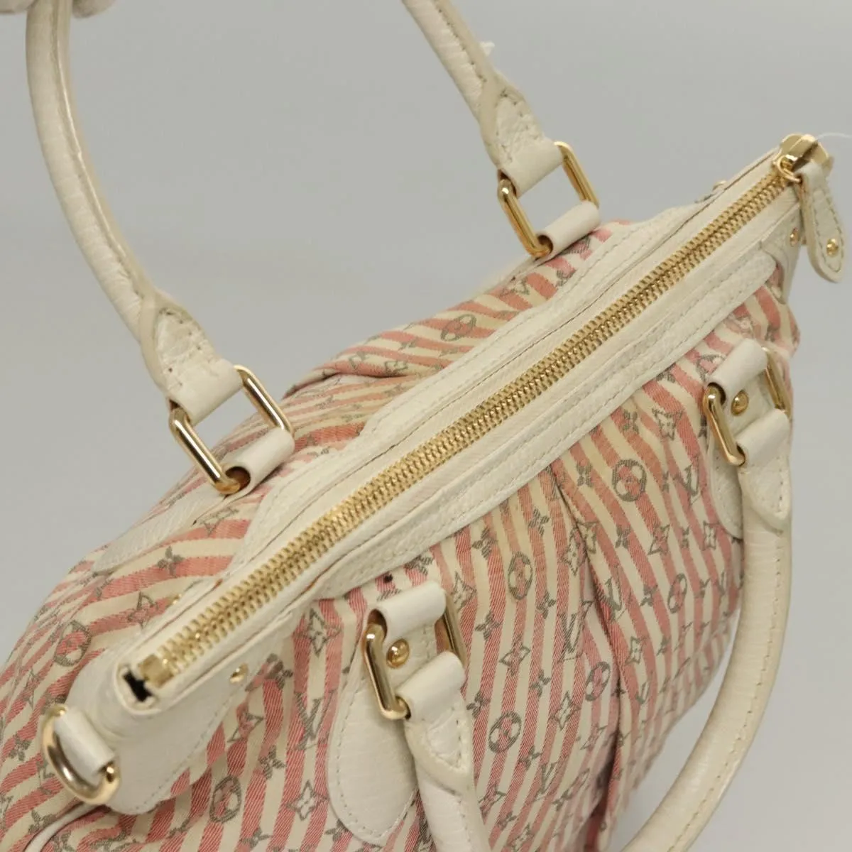 Louis Vuitton Mini Lin Canvas Shoulder Bag (Pre-Owned)