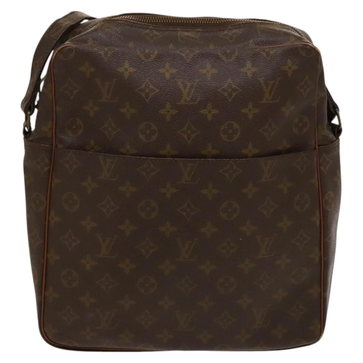 Louis Vuitton Monceau Canvas Shoulder Bag (Pre-Owned)
