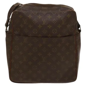 Louis Vuitton Monceau Canvas Shoulder Bag (Pre-Owned)