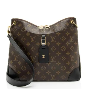 Louis Vuitton Monogram Canvas Odeon MM NM Shoulder Bag