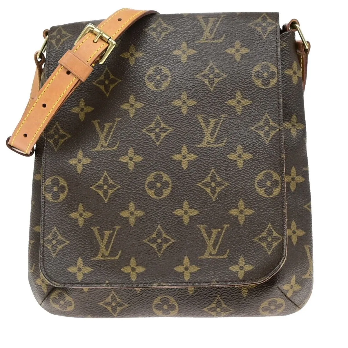 Louis Vuitton Musette Salsa Canvas Shoulder Bag (Pre-Owned)