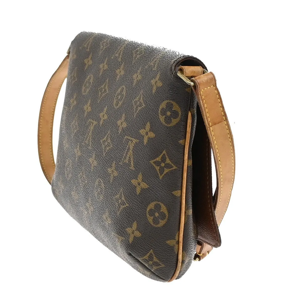 Louis Vuitton Musette Tango Canvas Shoulder Bag (Pre-Owned)