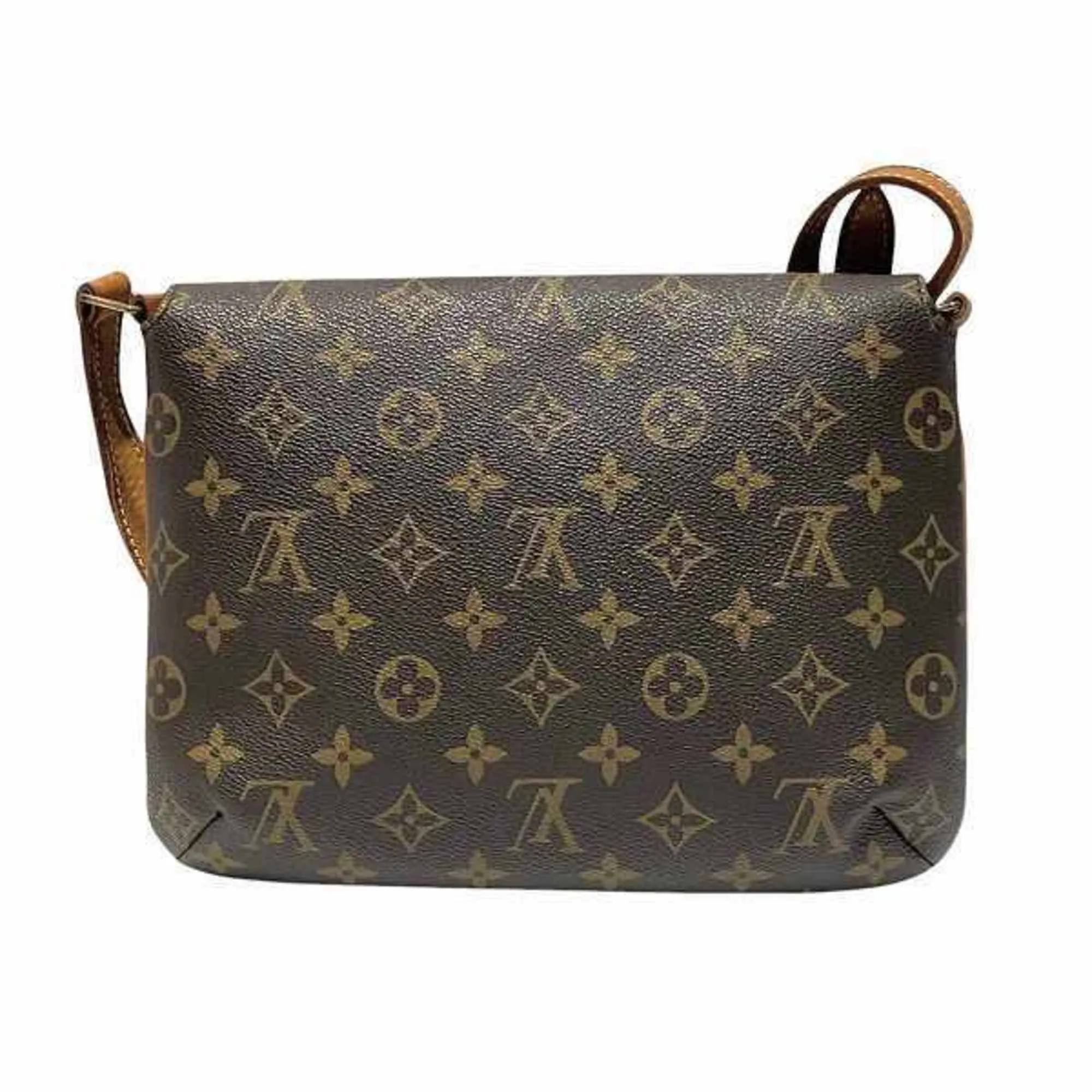Louis Vuitton Musette Tango Canvas Shoulder Bag (Pre-Owned)